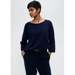 Overview image: Zenggi Soft Knit Boatneck top
