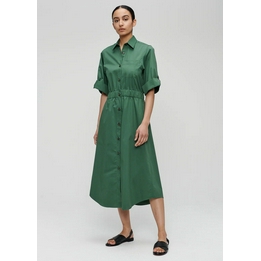 Overview image: Zenggi Cotton Twill Waisted Dress